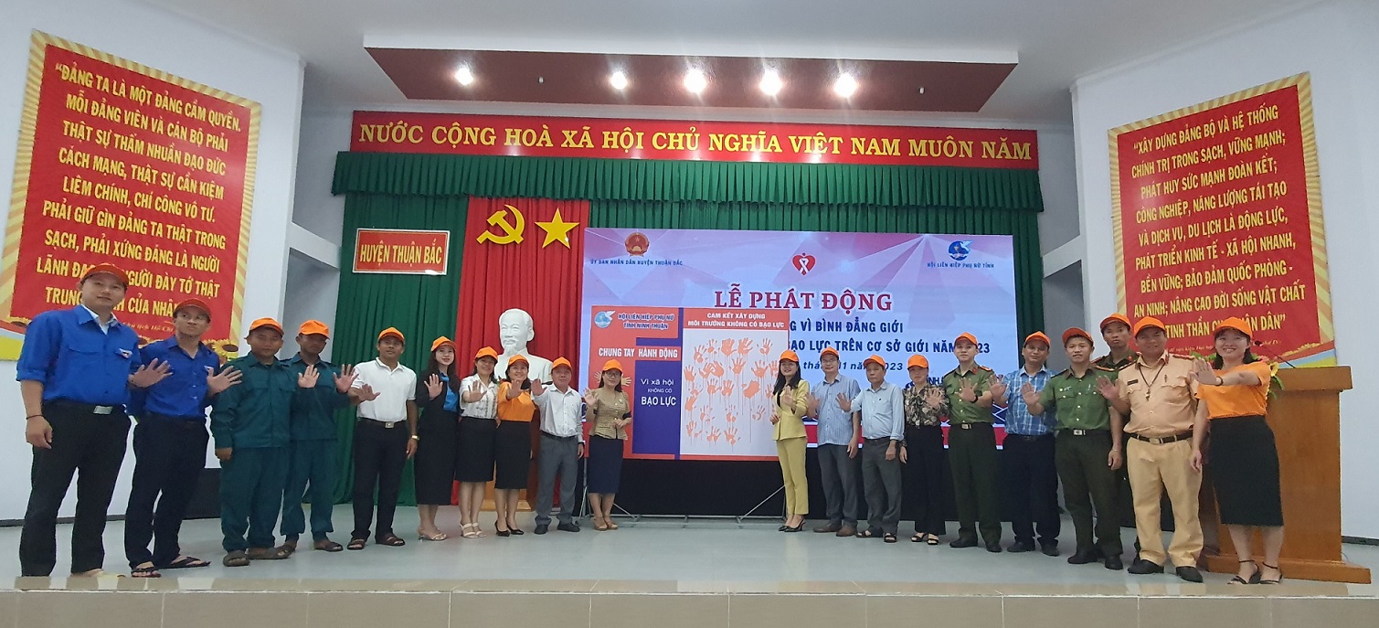 Hưởng ứng Tháng hành động vì bình đẳng giới và phòng ngừa, ứng phó với  bạo lực trên cơ sở giới năm 2023